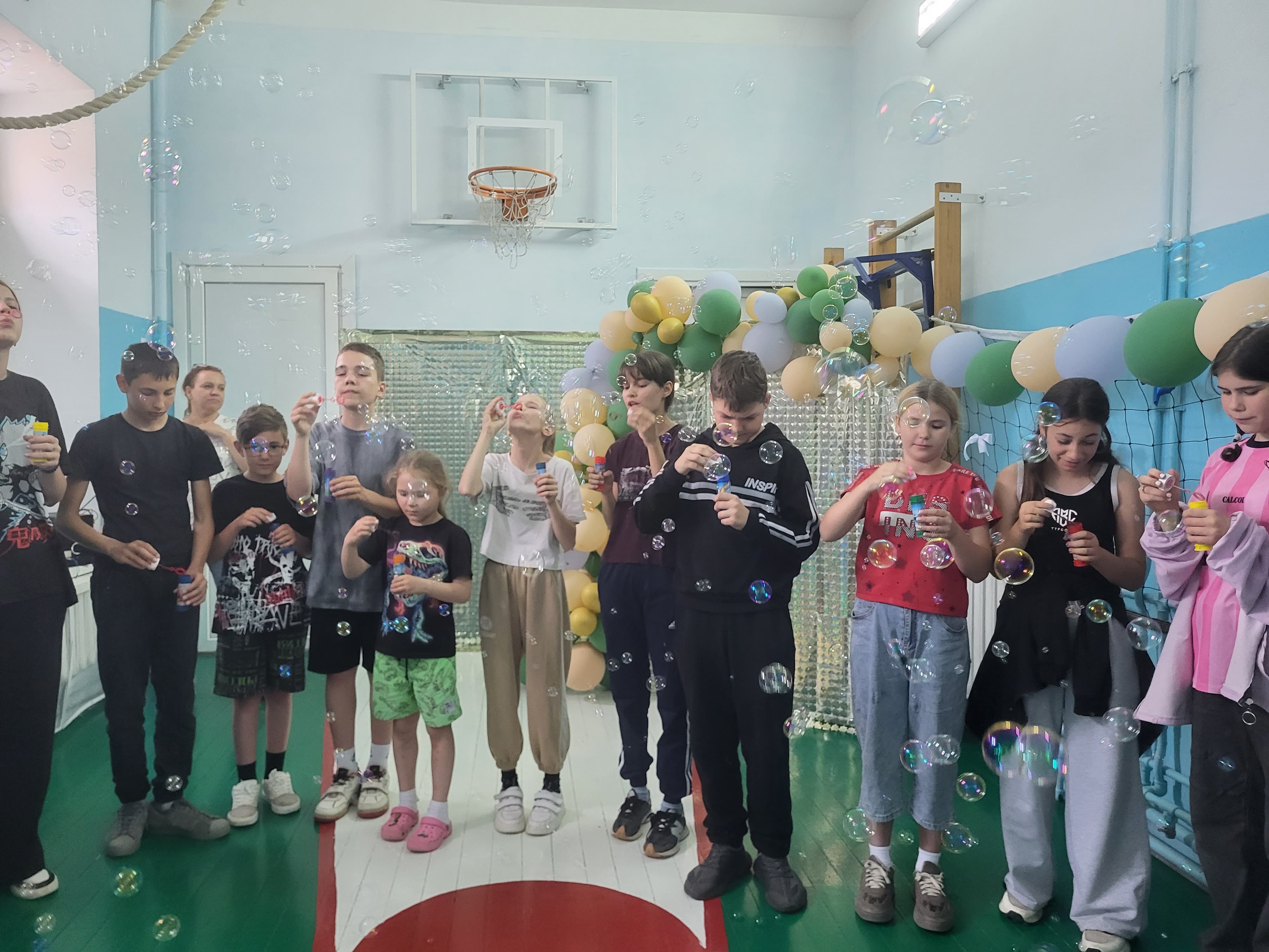 Открытие 1 смены летнего лагеря с дневным пребыванием детей «Солнышко».